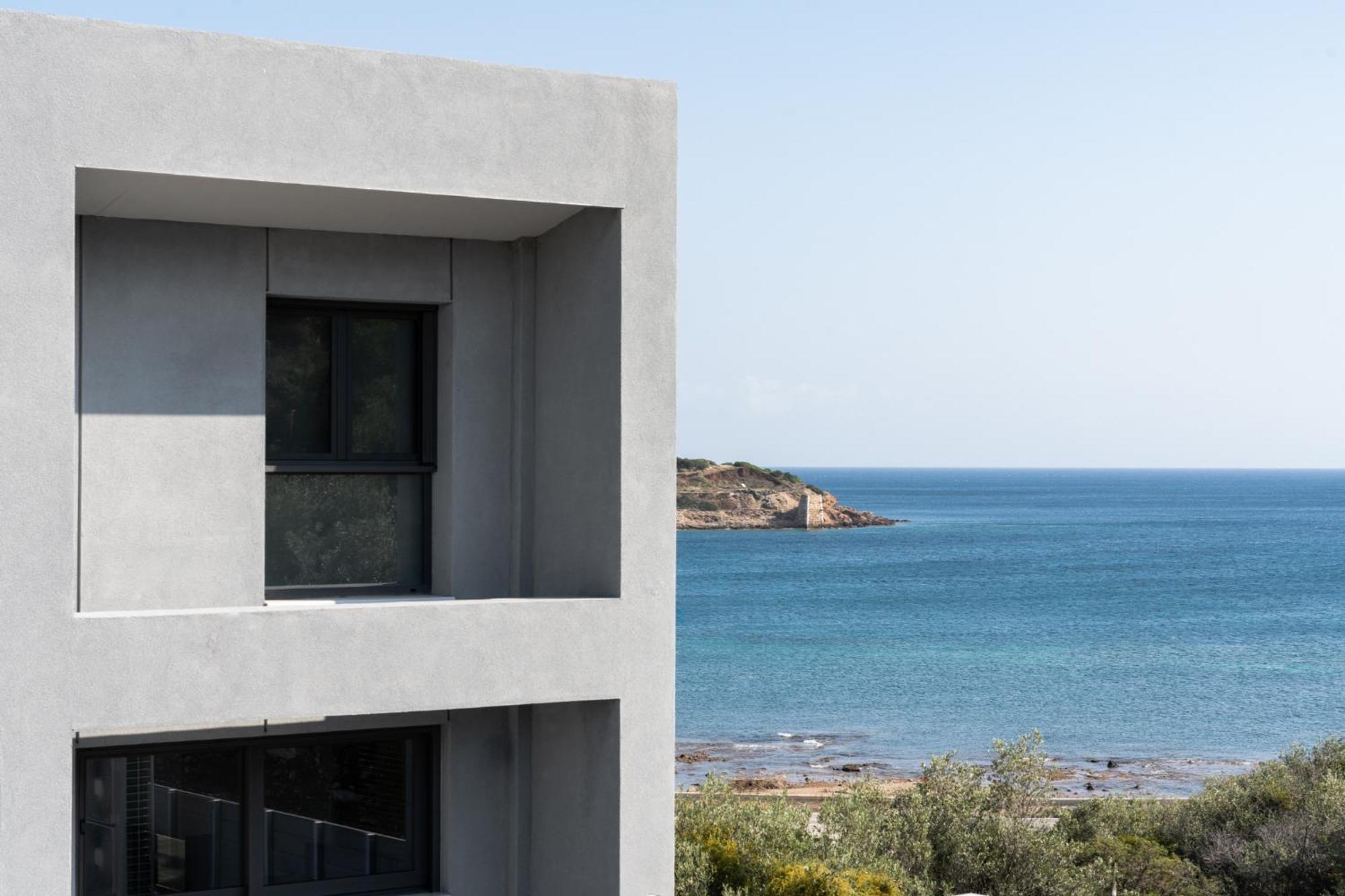 Cape Sea View Residence At Sounio Kap Kap Sounion Exterior foto