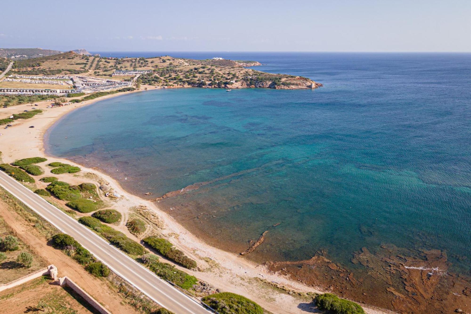 Cape Sea View Residence At Sounio Kap Kap Sounion Exterior foto