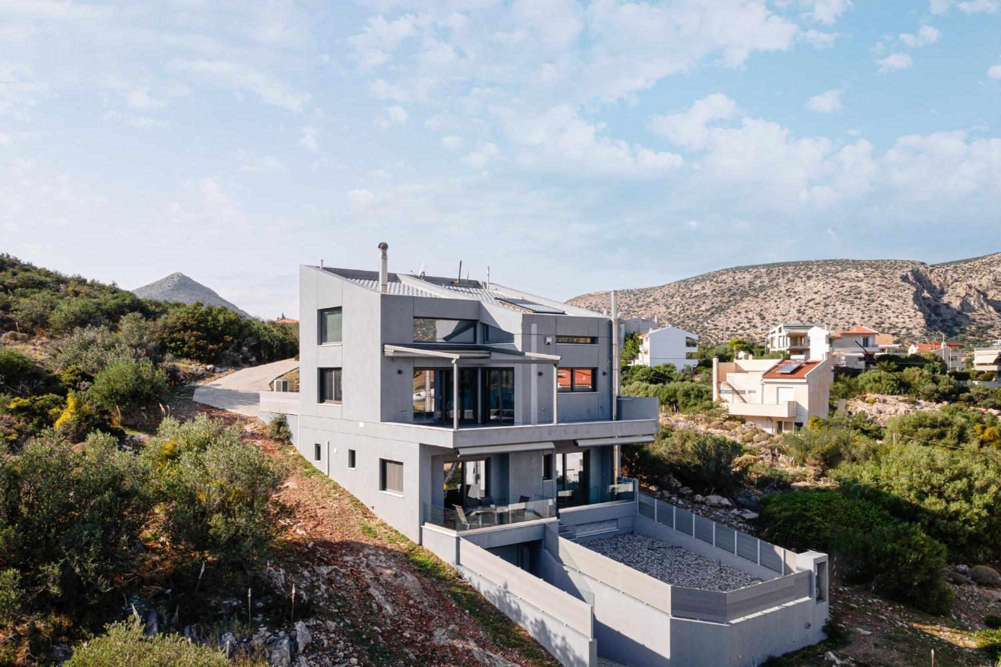 Cape Sea View Residence At Sounio Kap Kap Sounion Exterior foto